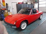 1971 Porsche 914 red  4171 oldtimer te koop