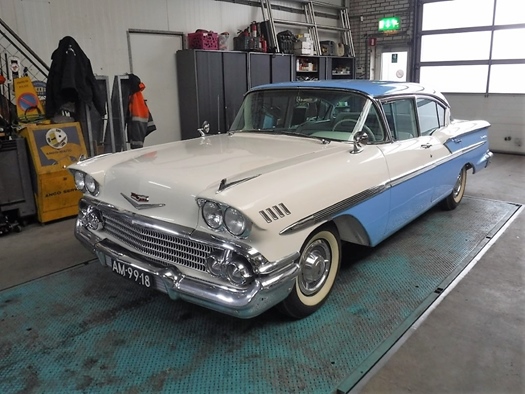 1958 Chevrolet Bel Air sedan oldtimer te koop