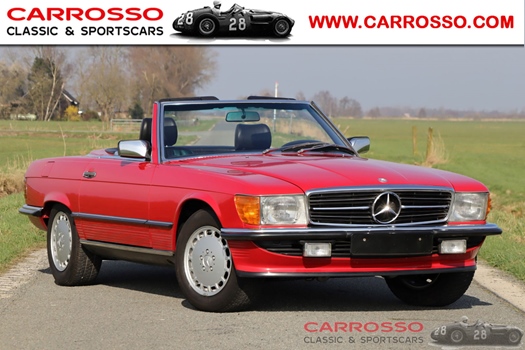 1987 Mercedes SL oldtimer te koop