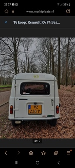 1984 Renault R4 F4 oldtimer te koop