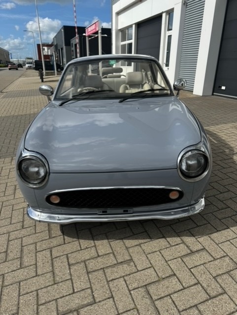 1991 Nissan 812 Figaro Lapisgrijs oldtimer te koop