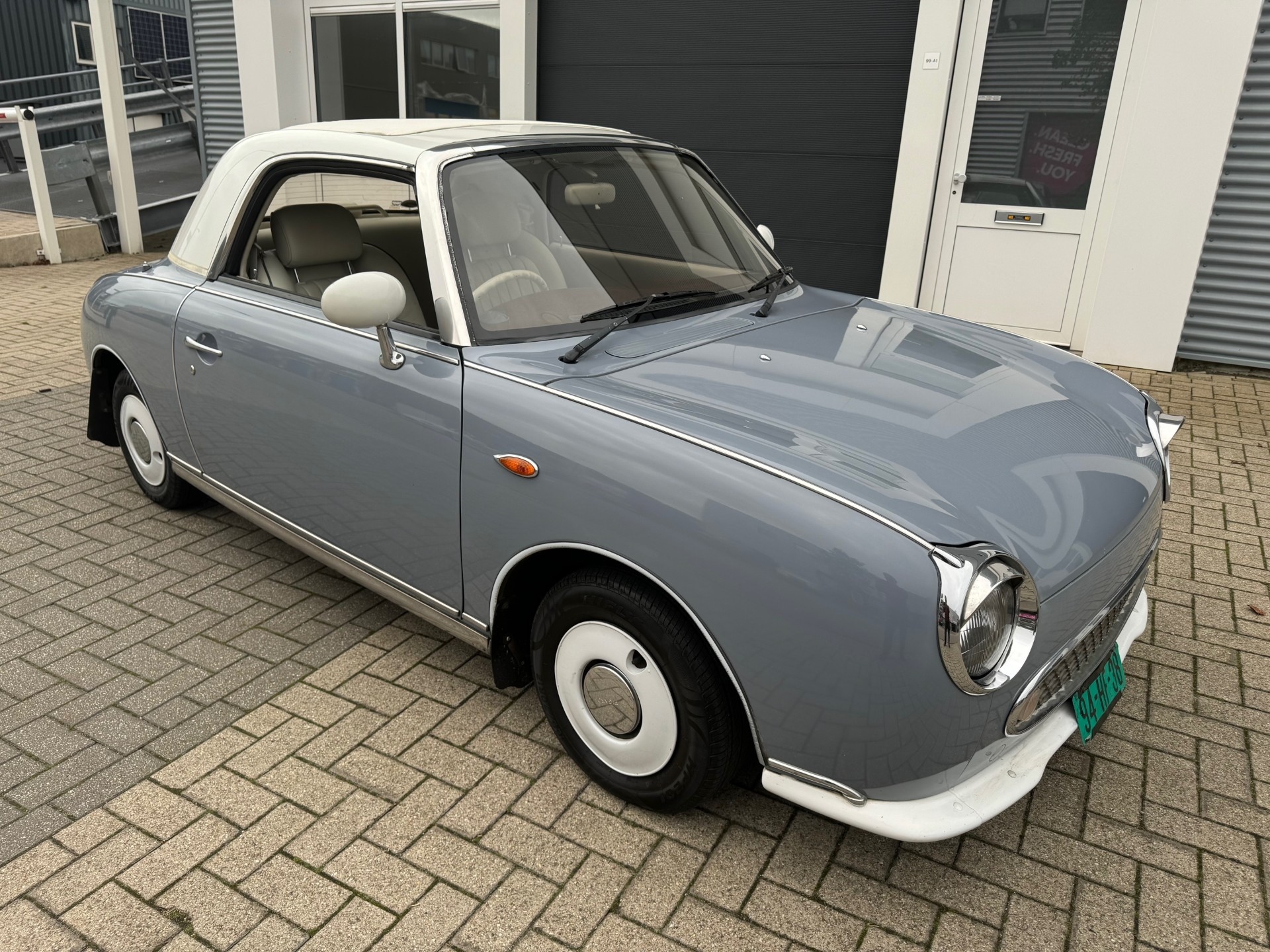 1991 Nissan 746 Figaro Lapisgrijs oldtimer te koop