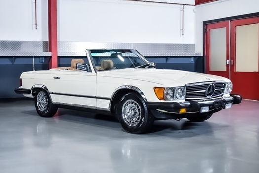 1984 Mercedes 380SL  oldtimer te koop