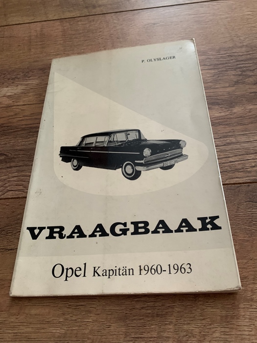 Opel Kapitan P 2 Vraagbaak  te koop