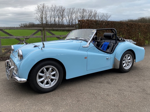 1958 Triumph TR3 oldtimer te koop