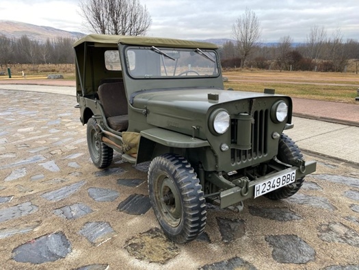 1953 Jeep Willys CJ3B oldtimer te koop