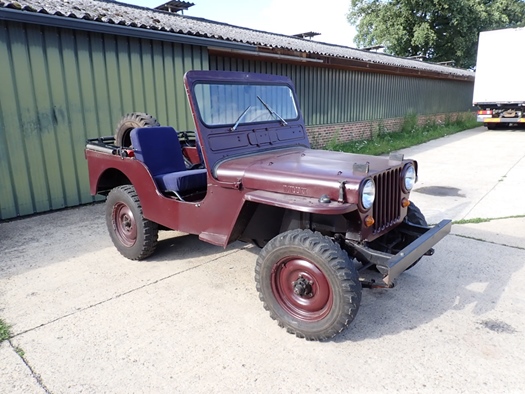 1949 Jeep CJ3A Diesel oldtimer te koop