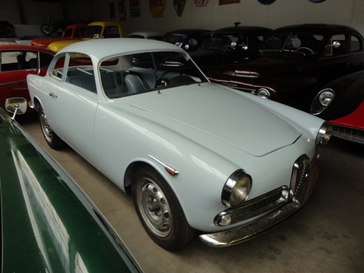 1959 Alfa Romeo 1300 Sprint light blue oldtimer te koop