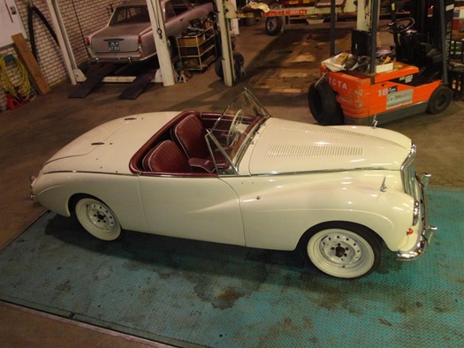 1952 Sunbeam Alpine Roadster restored oldtimer te koop