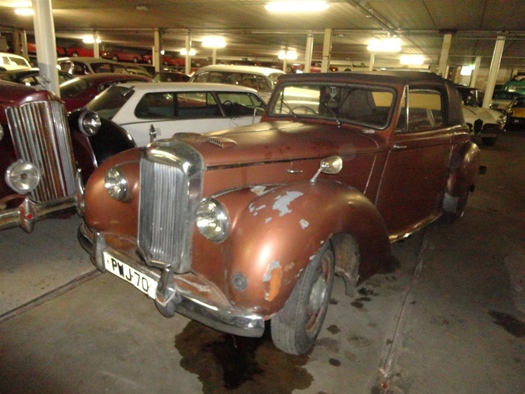 1952 Alvis TA 21 convertible RHD oldtimer te koop