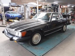 1988 Mercedes 560SL black 88 oldtimer te koop