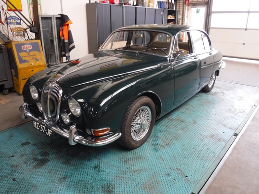 1966 Jaguar 3.8S type green oldtimer te koop