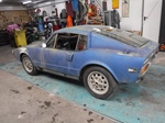 1970 Saab Sonett blue oldtimer te koop