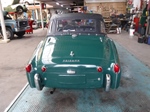 1960 Triumph TR3 small mouth green oldtimer te koop