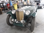 1949 MG TC green nr. 6550 oldtimer te koop