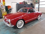 1969 Volkswagen Karmann ghia Red oldtimer te koop