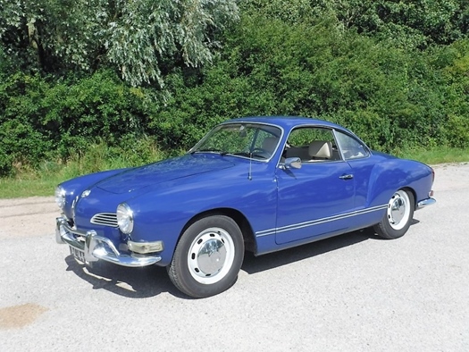 1970 Volkswagen Karmann Ghia blue oldtimer te koop