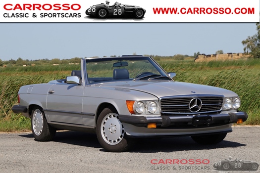 1988 Mercedes SL oldtimer te koop