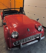 1960 Triumph TR3A oldtimer te koop