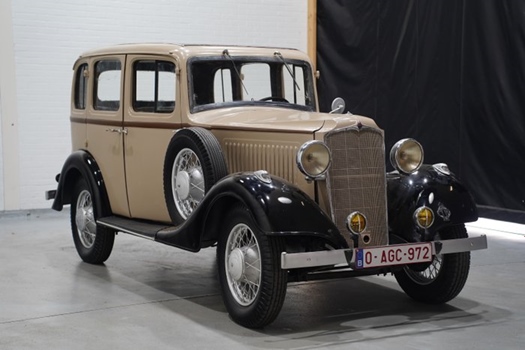 1933 Vauxhall Light Six Saloon de Luxe vooroorlogse oldtimer te koop