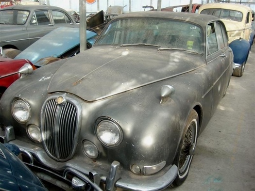 1966 Jaguar 3.8S type grijs oldtimer te koop