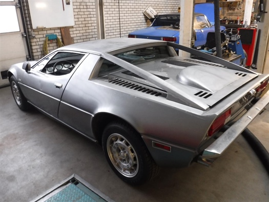 1974 Maserati Merak 3 ltr silver oldtimer te koop