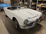 1962 Alfa Romeo Giulietta spider white oldtimer te koop