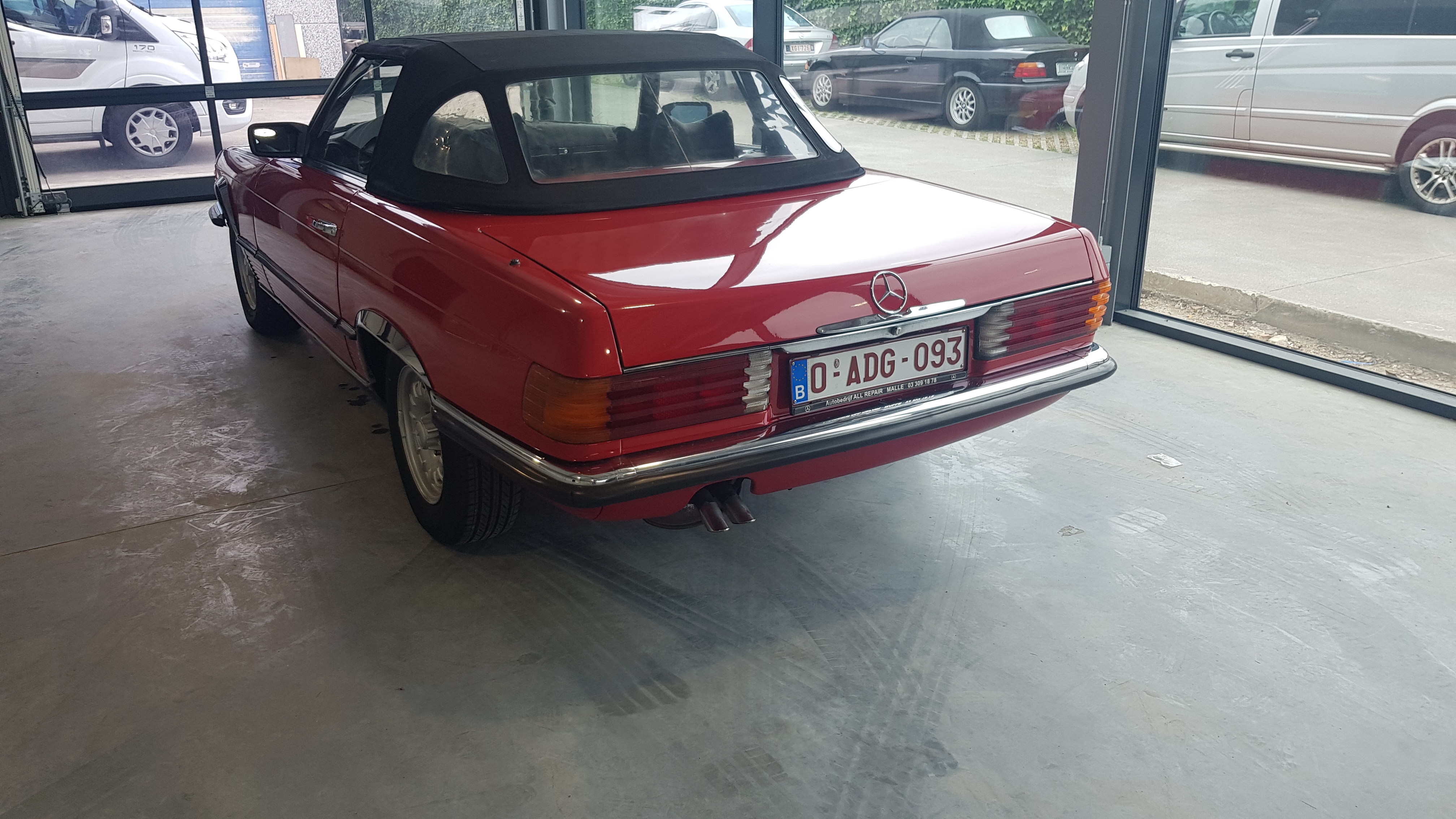 1976 Mercedes 280sl oldtimer te koop