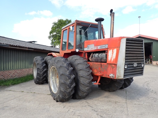 1981 Massey Ferguson MF 4840 Cummins V-8 14.8 Litre oldtimer tractor te koop