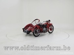 1953 Moto Guzzi Falcone + Sidecar oldtimer motorfiets te koop