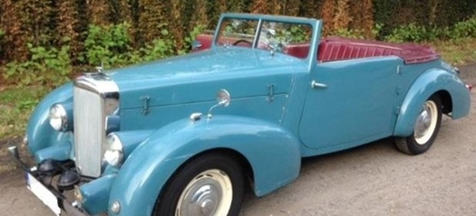 1946 Alvis TA14 Pennock Cabrio RHD oldtimer te koop