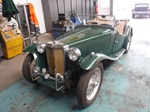 1949 MG TC green nr. 6550 oldtimer te koop