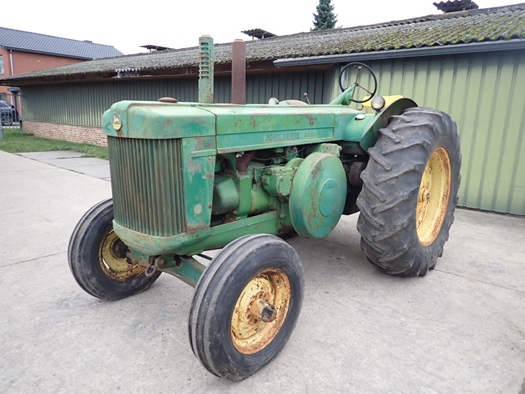 1950 John Deere R Diesel Pony start oldtimer tractor te koop