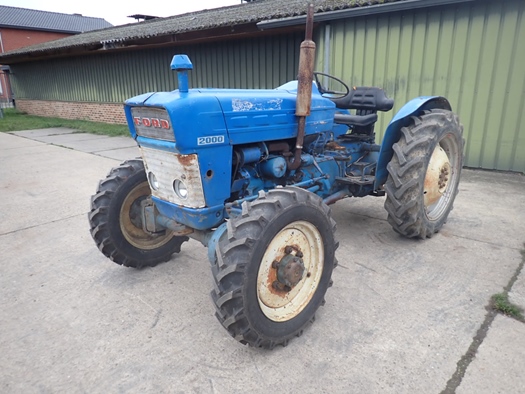 1965 Fordson Ford 2000 Four Wheel Drive oldtimer tractor te koop