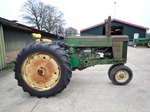 1957 John Deere 720 Diesel Pony start oldtimer tractor te koop