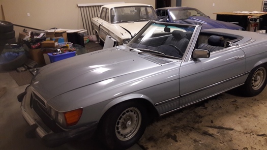 1982 Mercedes 380SL 82 oldtimer te koop