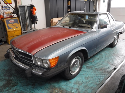 1976 Mercedes 450SL W107 to restore oldtimer te koop