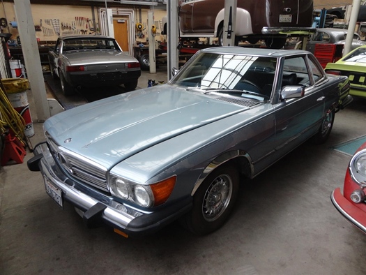 1978 Mercedes 450 SL W107  roadster.47104 oldtimer te koop