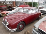 1965 Jaguar MK2 RHD red oldtimer te koop