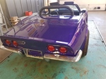 1973 Chevrolet Corvette 73 cabrio purple oldtimer te koop