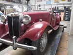 1953 MG TD rood no. 26672 oldtimer te koop