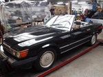 1988 Mercedes 560SL black 88 oldtimer te koop