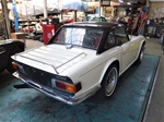 1971 Triumph TR6 white nr 3813 oldtimer te koop