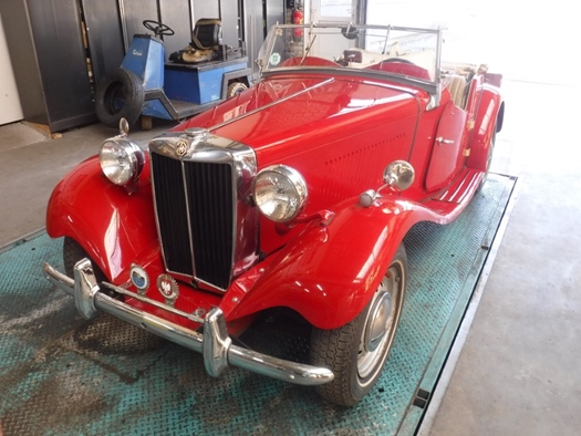 1953 MG TD no. 29876 oldtimer te koop