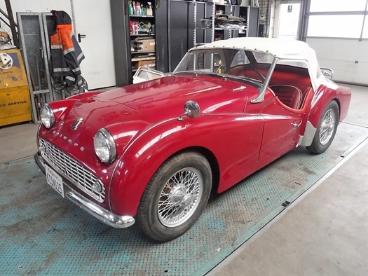 1958 Triumph TR3A  - TS40628L oldtimer te koop