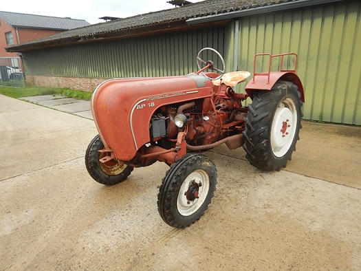 1957 Porsche AP18 oldtimer tractor te koop