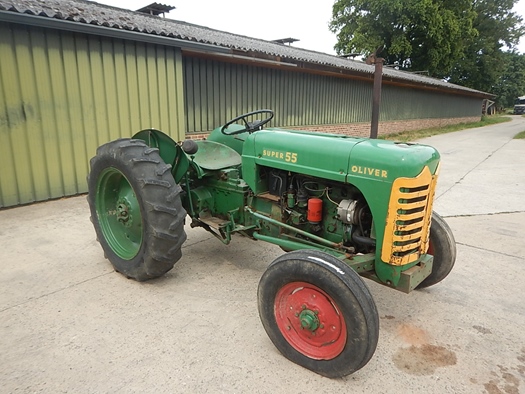 1956 Oliver 55 Super oldtimer tractor te koop