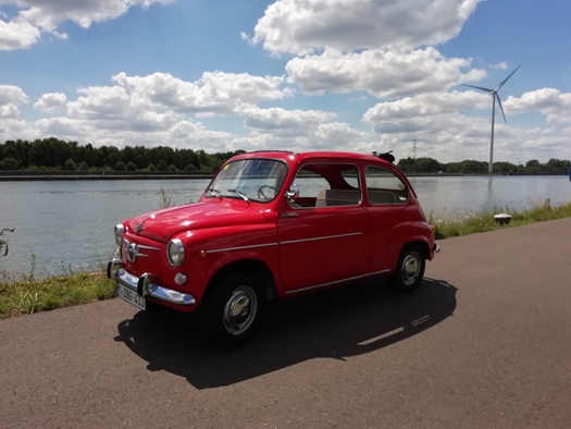 1966 Seat  600 D  Cabriolet oldtimer te koop