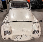 1954 Triumph TR2 long door oldtimer te koop