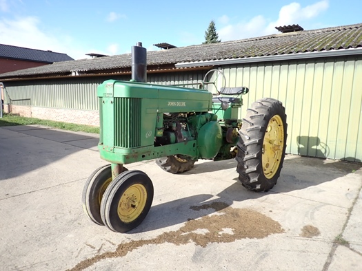 1953 John Deere 60 oldtimer tractor te koop